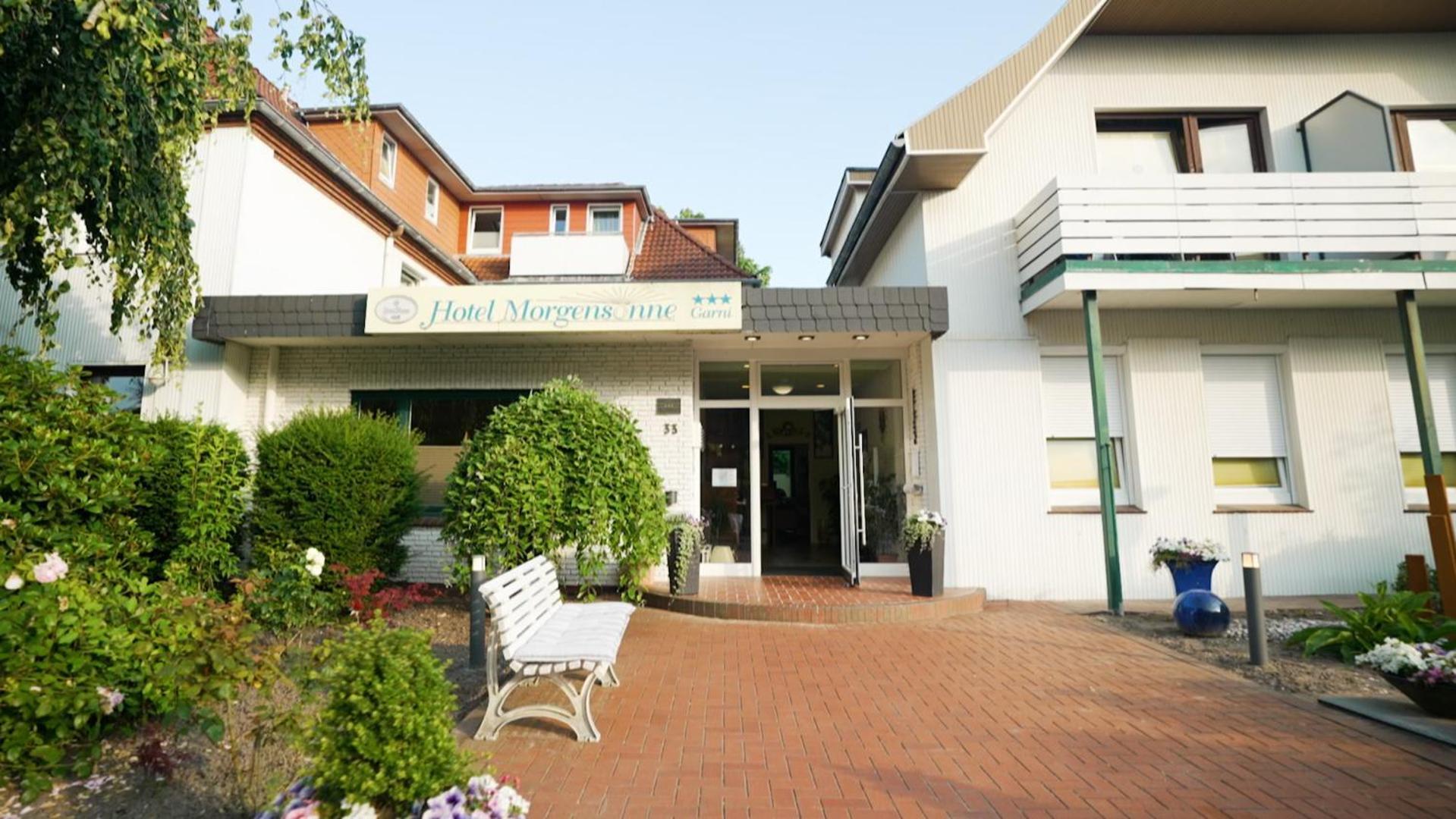 Hotel Morgensonne Garni Büsum Exterior foto